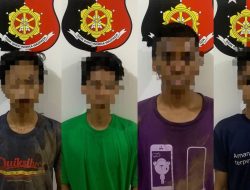 Empat Remaja Dibawah Umur Terlibat Dalam Pencurian Alat Berat