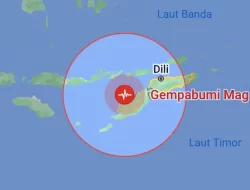 NTT Diguncang Gempa 6 Magnitudo dan Dirasakan hingga 9 Kabupaten