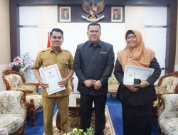 Bupati Bintan, Roby Kurniawan Tunjuk Nafriyon Jabat Plt Kadis PMD Bintan