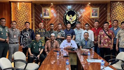 7 Pernyataan Sikap Pengusaha Bintan terkait PP No 11 Tahun 2023 dengan Menko Polhukam