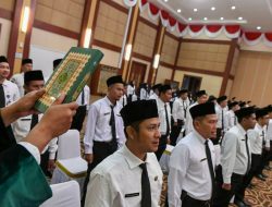 167 Guru dan 2 PNS   Dilantik Menjadi Pejabat Fungsional
