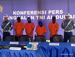 Tanpa Dokumen Yang Sah, TNI AL Dumai Amankan Barang Bekas dari Singapura di Perairan Bengkalis