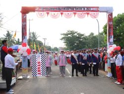 Berikut Daftar Juara Gerak Jalan Tri Lomba Juang di Bintan
