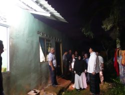 Sambangi Warga Korban Angin Puting Beliung, Roby Menghimbau untuk Tetap Waspada
