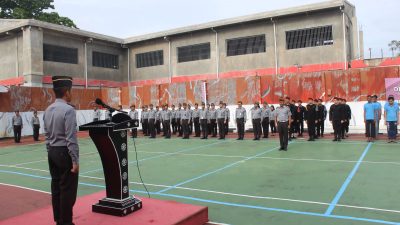 Lapas Bengkalis Laksanakan Upacara Hari Bela Negara ke 75 dan Kesiapan Nataru