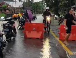 BPBD Lingga Dirikan Posko Evakuasi Banjir Rob, Waspadai Buaya Mura