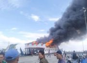 Diduga dari Pengerjaan Pengelasan, KMP Permata Lestari 1 Terbakar