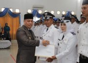 Lantik 75 Kepala Desa dan 379 BPD, Ini Harapan Bupati Lingga