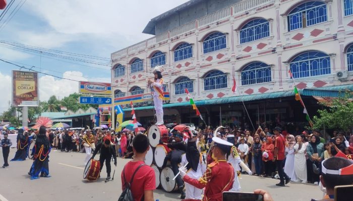 Pawai Nusantara di Tanjung Uban, Dapat Pengamanan Dari Personil Polres Bintan