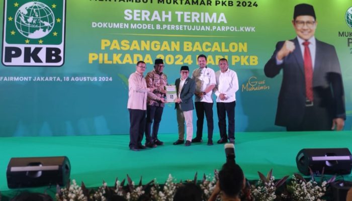 Bursa Pilwako, Pasangan Lis-Raja Terima Rekomendasi dari PKB