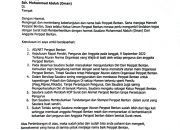 Ketua Umum PERPPAT Bentan Kecam Pernyataan Sepihak Mantan Anggota