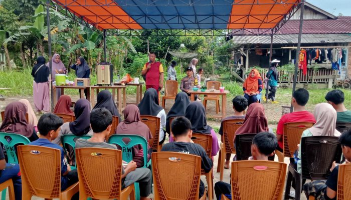 Kapolsek Daik Lingga Tekankan Bahaya Narkoba dan Kriminalitas