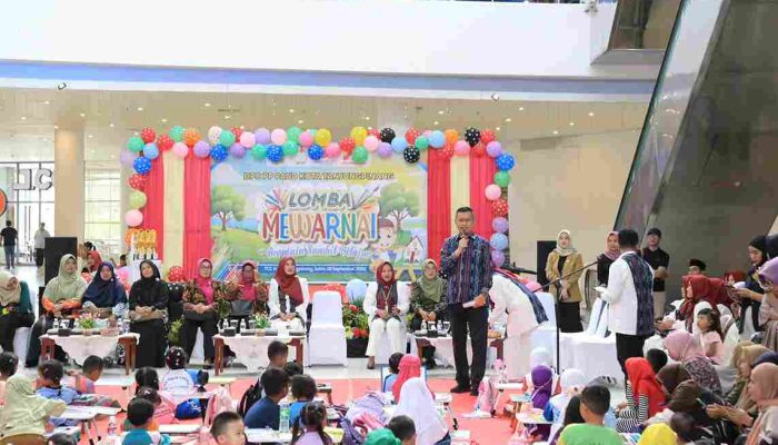 90 ANAK PAUD TANJUNGPINANG IKUTI LOMBA MEWARNAI