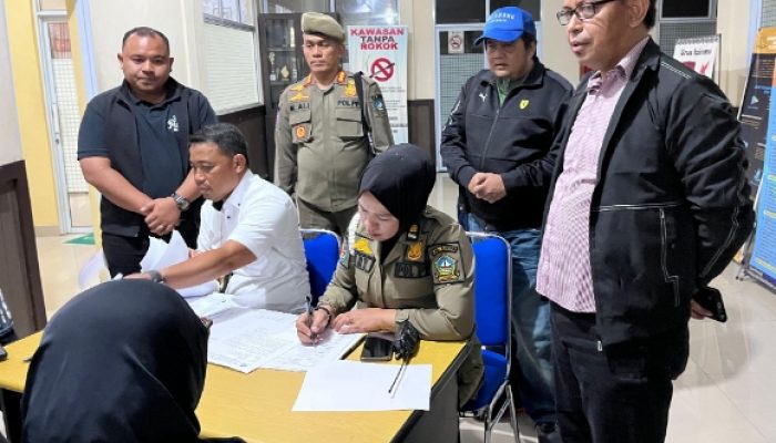 Sasar Pekat, Satpol PP Satpol-PP Bintan Laksanakan Razia Gabungan di Gunung Lengkuas dan Kijang Kota