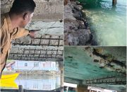 Pelabuhan Dusun III Atap, Desa Mampok Rusak, Nelayan Harap Uluran Pemerintah