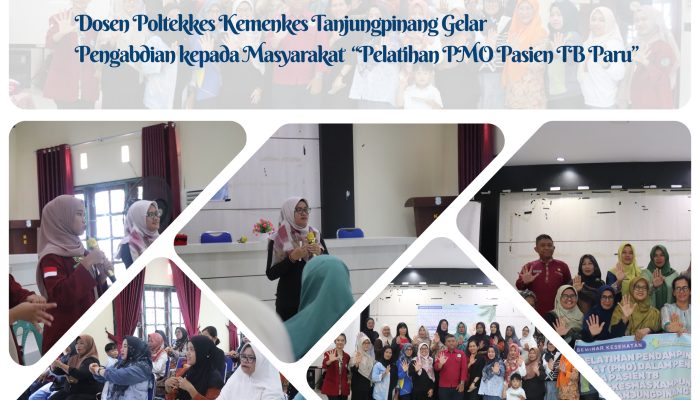 Dosen Poltekkes Kemenkes Tanjungpinang Gelar Pelatihan PMO Pasien TB Paru