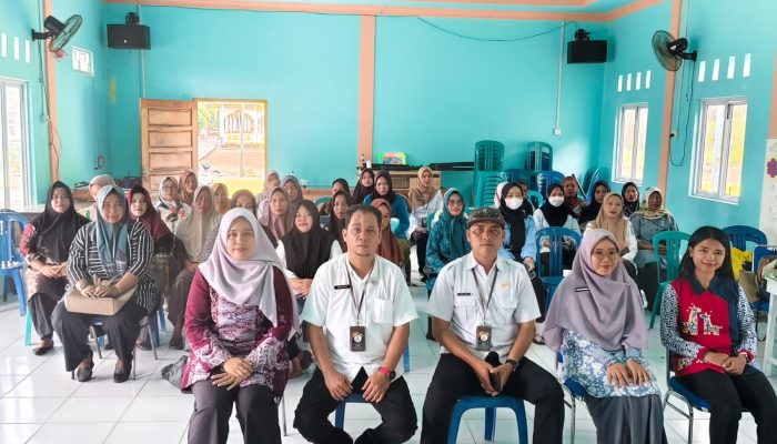 Puskesmas Jemaja Barat Gelar Sosialisasi Gerakan Tutup Mulut, Cegah Stunting Sejak Dini