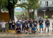 Solidaritas Dua Roda, KIMC dan TST Gotong Royong Perbaiki Jalan Menuju Makam Batu 10