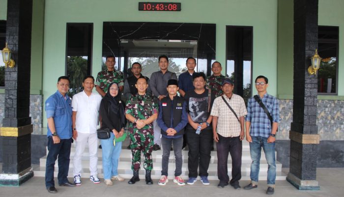 Audiensi PWI Tanjungpinang dan Kodim 0315, Perangi Hoaks Demi Harmoni Masyarakat