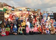 Puluhan Cosplayer Ramaikan Kompetisi Coswalk di Jalan Merdeka Kota Tua Tanjungpinang