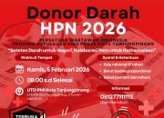 Besok, HPN 2026 PWI Tanjungpinang Siapkan 50 Paket Beras untuk Pendonor