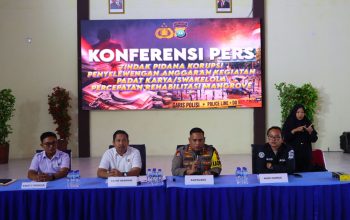 Polres Natuna Tahan Dua Tersangka Korupsi Dana Rehabilitasi Mangrove