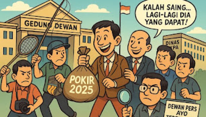 Balas Pantun Berita Dugaan ‘Skandal Raksasa Pokir di Publikasi’