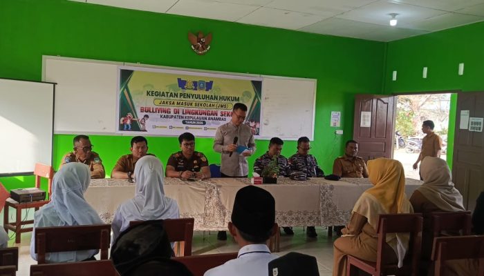Bupati Aneng, Dukung Program “Jaksa Masuk Sekolah”, Tekankan Pencegahan Bullying dan Judi Online