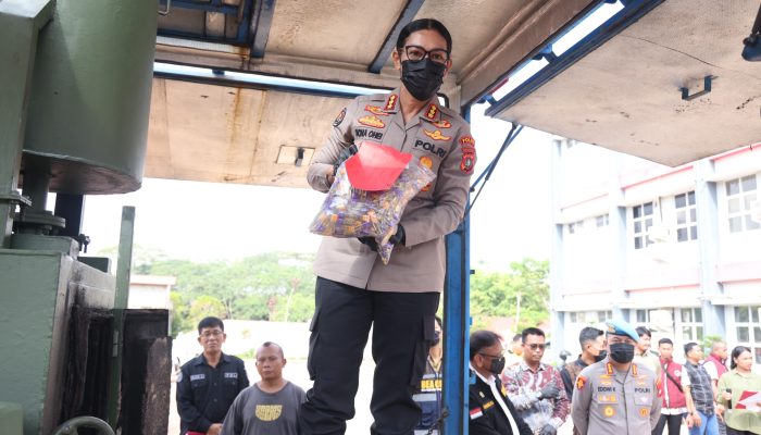 Polda Kepri Ungkap 41 Kasus Narkoba, Musnahkan Ribuan Barang Bukti dan Selamatkan 30 Ribu Jiwa