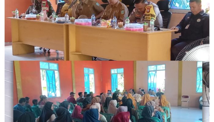 Desa Air Biru Gelar Rapat Evaluasi Kinerja, Libatkan Berbagai Unsur Masyarakat