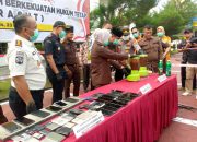 Kajari Bengkalis Pimpin Musnahkan Barang Bukti 110 Perkara