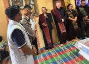 Suasana Pelepasan Jenazah Waka PWI Bengkalis, Kapolres: Almarhum mitra strategis Polres Bengkalis