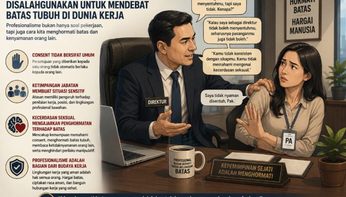 Ketika “Kecerdasan Seksual” Disalahgunakan untuk Mendebat Batas Tubuh di Dunia Kerja