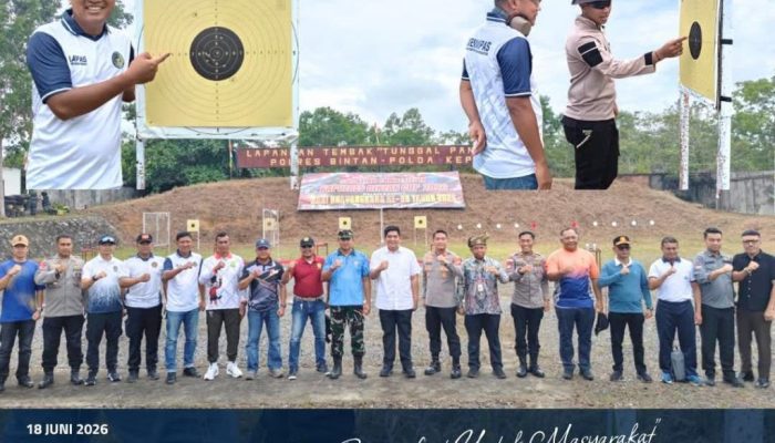 Ikut Latihan Menembak, Kalapas Kelas IIA Tanjungpinang : Latihan Menembak Bermanfaat Meningkatkan Keterampilan Individu