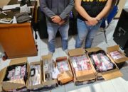 652 Unit Hp Illegal dari Malaysia, BC Bengkalis Amankan dari Kapal MV. Oceanna 5