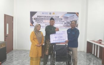 Agrinas Jaladri Nusantara Serahkan CSR Berupa 13 Kursi Roda Kepada RSUD Kabupaten Bintan 