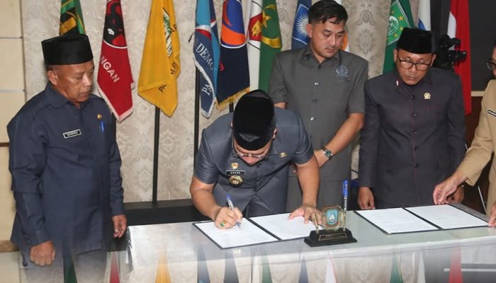 DPRD dan Bupati Anambas Sahkan Laporan Pertanggungjawaban APBD 2025, Realisasi Belanja Capai Rp701 Miliar