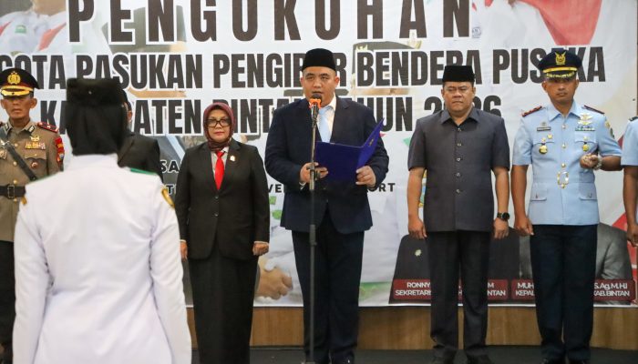 33 Anggota Paskibraka Bintan Dikukuhkan, Siap Bertugas pada HUT ke-81 RI