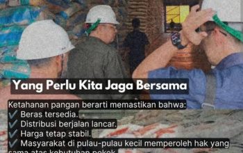 Menyusuri Gudang Bulog Tanjungpinang: Ria Saptarika Memastikan Stok Beras Aman Hingga Akhir Tahun