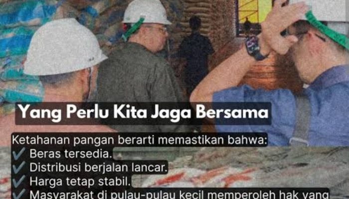 Menyusuri Gudang Bulog Tanjungpinang: Ria Saptarika Memastikan Stok Beras Aman Hingga Akhir Tahun