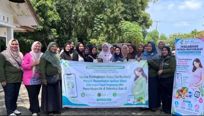 Dosen Poltekkes Tanjungpinang Kenalkan Aplikasi Efocy untuk Cegah Anemia pada Ibu Hamil