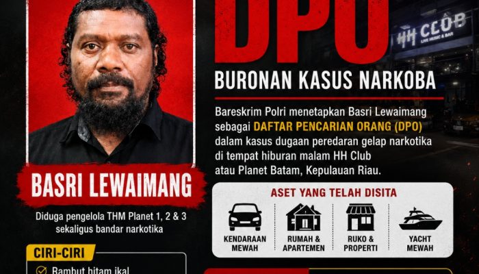 Bos HH Club Batam Masuk DPO Bareskrim, Polisi Sita Deretan Aset Mewah