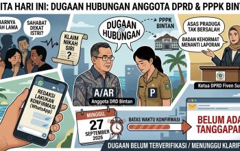 Dugaan Hubungan Anggota DPRD Bintan dengan PPPK Menguat, Muncul Klaim Nikah Siri