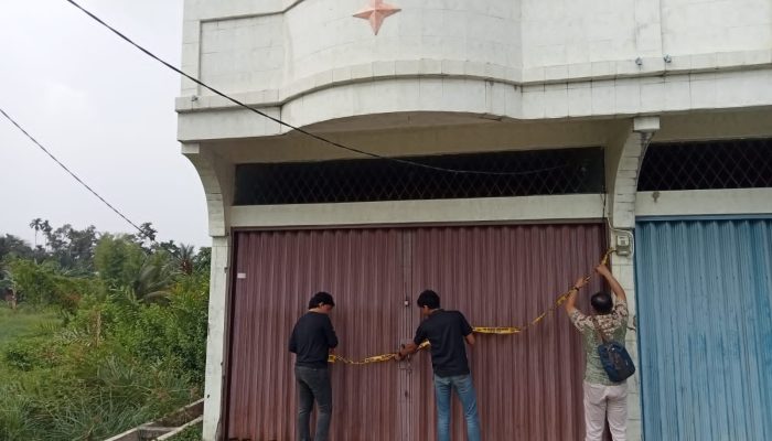 Polres Bengkalis Sita Satu Ruko Hasil  Pengembangan Perkara Sabu 65 Kg