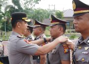 Pembinaan Penyegaran Karier, Kapolres Bengkalis Pimpin Sertijab Tiga Kapolsek