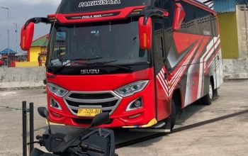 BUP Pelabuhan Kepri Buktikan Kawasan Pelabuhan Kuala Riau Dapat Dimasuki Bus Besar