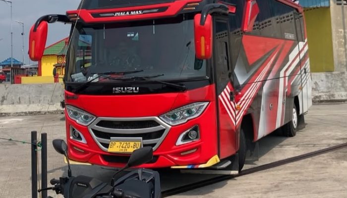 BUP Pelabuhan Kepri Buktikan Kawasan Pelabuhan Kuala Riau Dapat Dimasuki Bus Besar