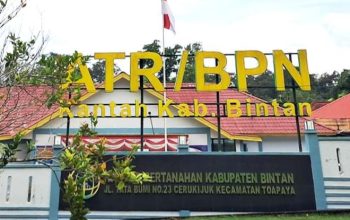 Layanan Terlambat? BPN Bintan Sediakan Kompensasi Pengantaran Sertifikat ke Rumah