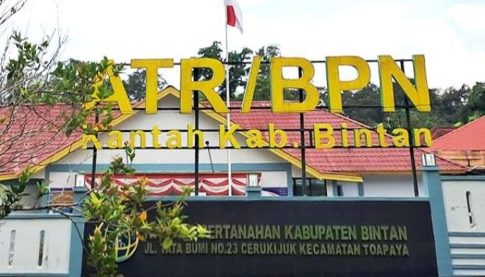 Layanan Terlambat? BPN Bintan Sediakan Kompensasi Pengantaran Sertifikat ke Rumah