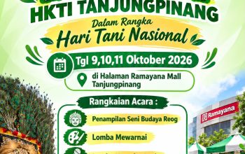 Ayo Ramaikan Bazar Perdana HKTI Tanjungpinang di Mall Ramayana, Ada Reog hingga Lomba Karaoke Anak